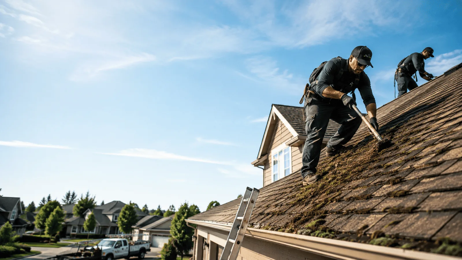 Roof Moss Removal in Independence, OH near me